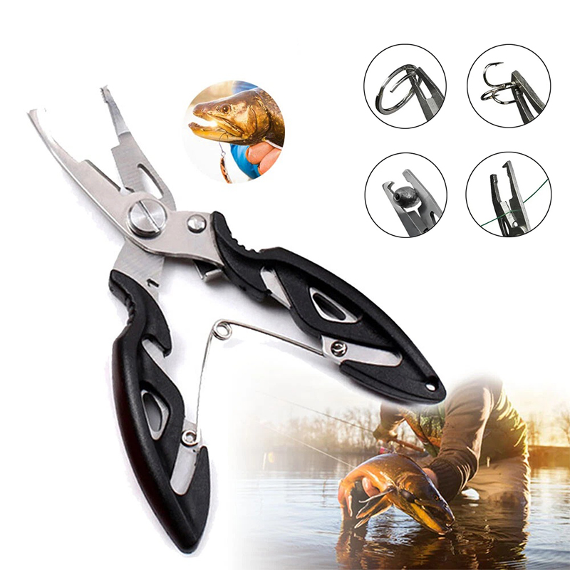 Fishing Line Cutter - Многофункциональные изогнутые рыболовные плоскогубцы-ножницы для резки