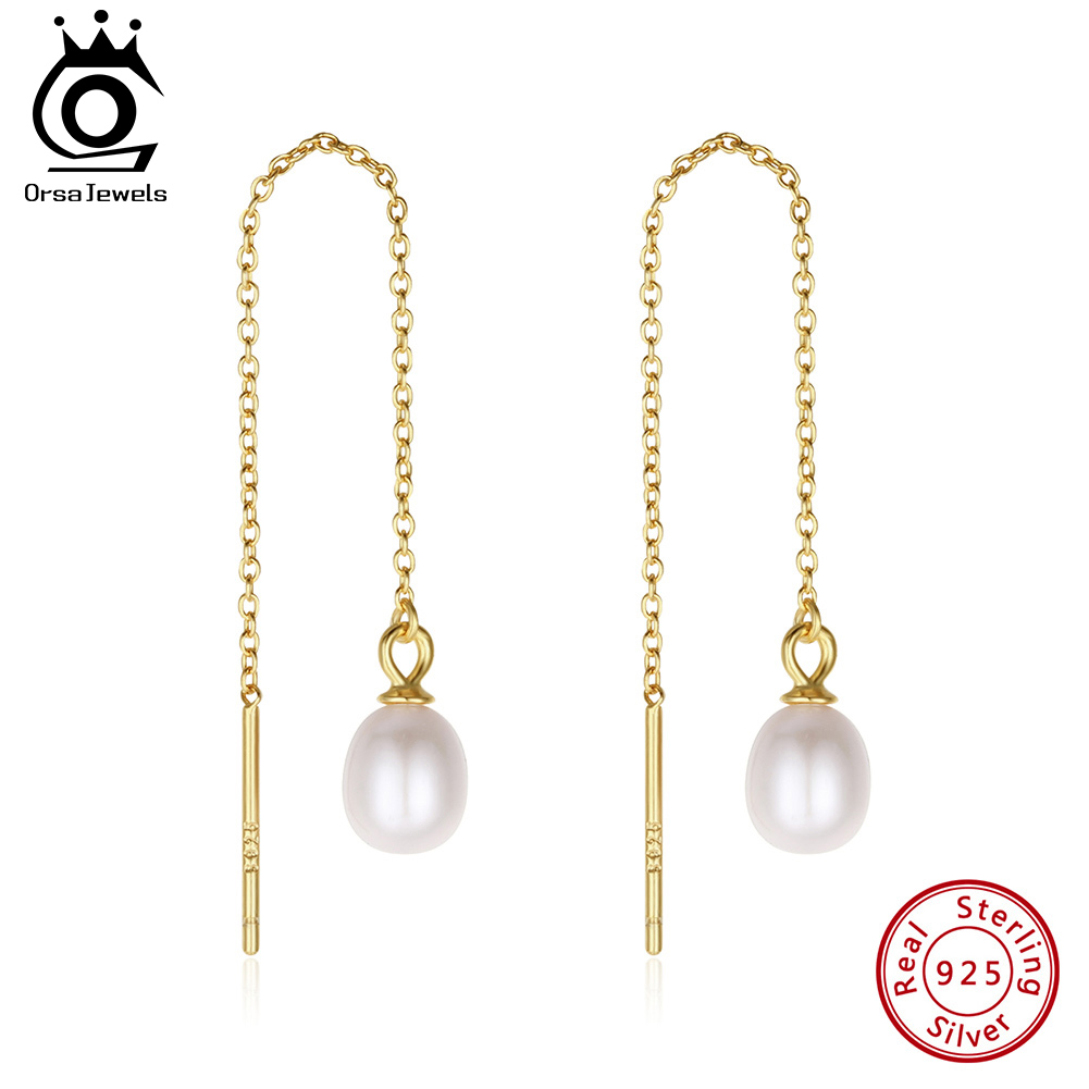 ORSA JEWELS Изысканные серьги- – обзор и цена Freshwater Line
